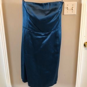 Stunning blue cocktail dress (with pockets!)
